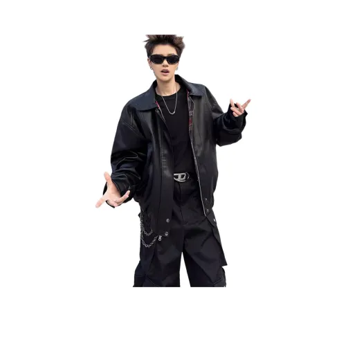 UPWARD LAB Кожа Куртка Унисекс