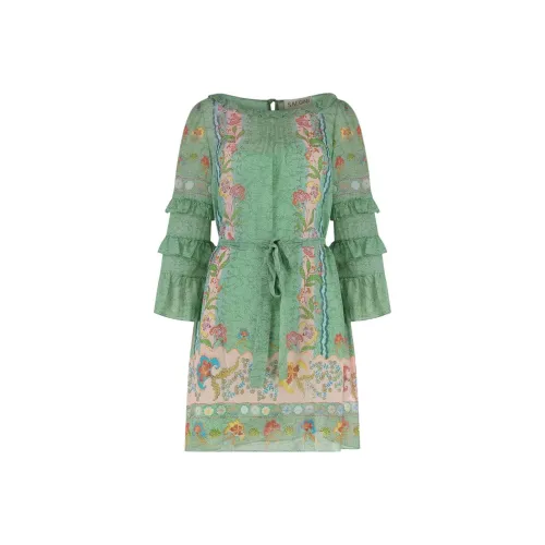 SALONI Длинное платье с длинными рукавами женское