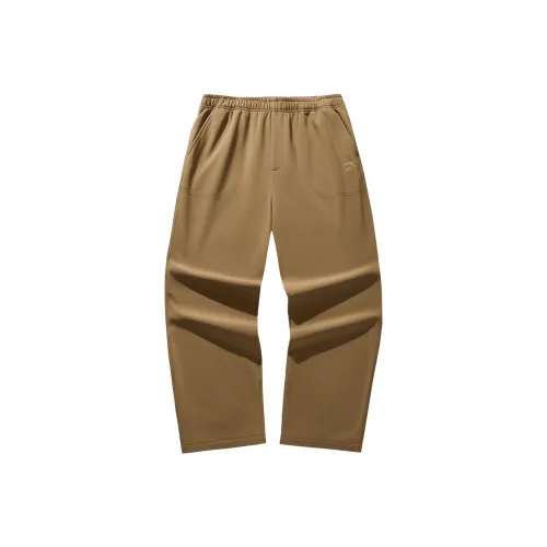 ANTA Угольный Коричневый 1 Мужские Повседневные Штаны