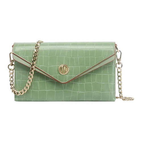 TUCANO ПУ (полиуретан) Конверт Сумка Плечевая Сумка Средняя Женская Матча Зеленый