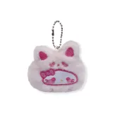 Розовый ободок с котенком