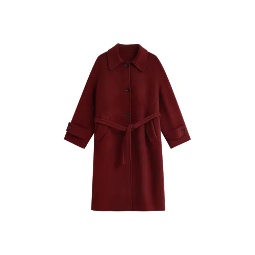 Inman Двойной Sided Шерстяное Пальто Женское