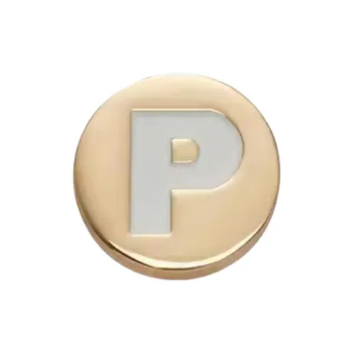 Crocs Zlnc Сплав Аксессуары для обуви Унисекс Золото