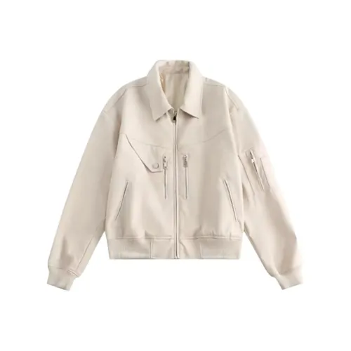 SINKACME Ecru Unisex Куртки