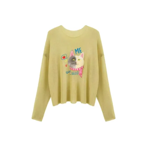 PZHK Женский Трикотаж Желтый