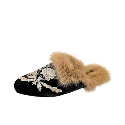 Wuji Резиновая подошва Домашние тапочки Женские