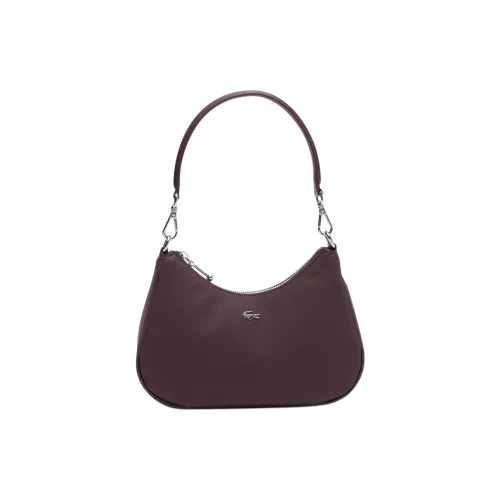 LACOSTE Сумка через плечо из ПВХ Сумка на плечо Женская Коричневая