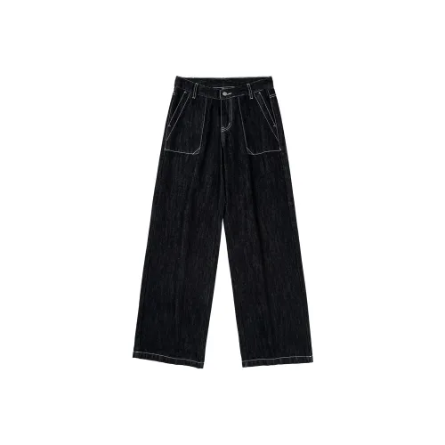 COUNTRY MOMENT Черные Женские Джинсы