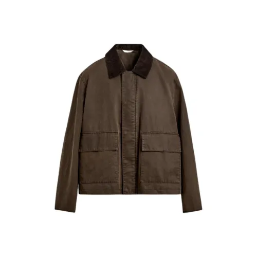 ZARA Коричневый Мужские Куртки