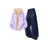 [Thickened и с флисовой подкладкой] mZ Линия Узор K Таро Фиолетовый + mZ Линия Узор K Темно-Синий