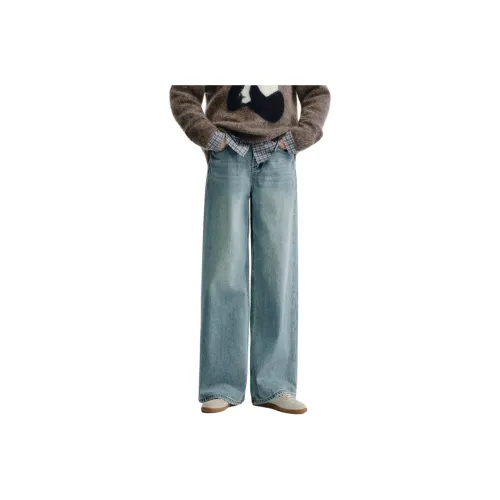 HAVVA Blue Women's Jeans HAVVA Синий Женские Джинсы