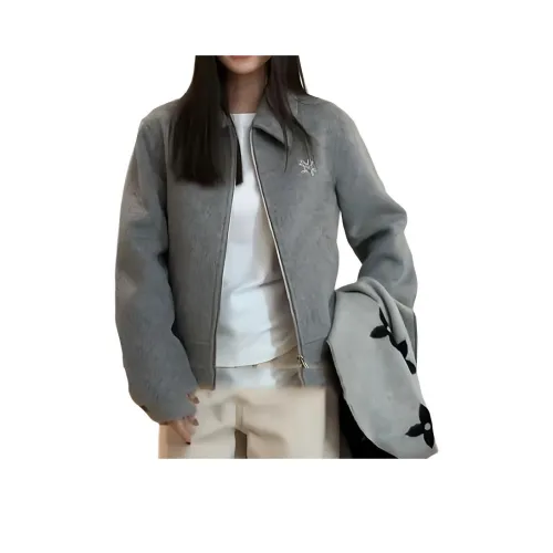 OURUOKE Фотиния Серый Женский Куртка