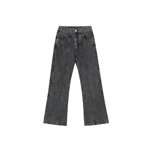 88RISING Черный Серый Унисекс Джинсы