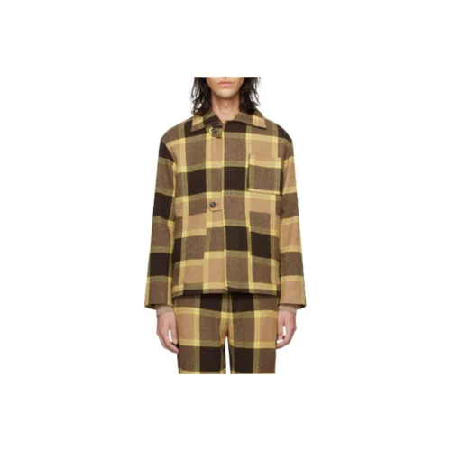 Bode Коричневый Мужской Куртки