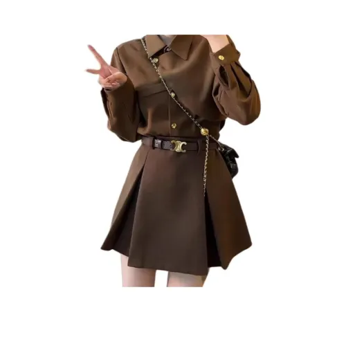 AHRTB Длинное платье с длинными рукавами женское