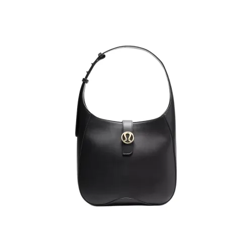 lululemon Полиэстер Плечо Сумка Женская Черная