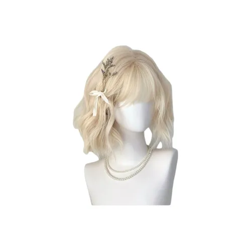 FYOSEE Лолита Короткие волосы Шерстяной завиток Женская парик Высокая температура Пряжа