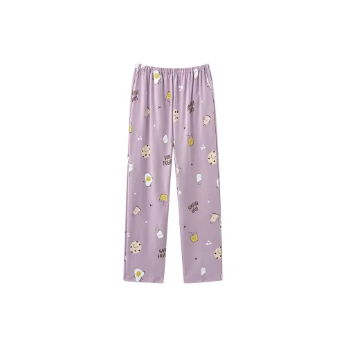 MADALLO Фиолетовые Женские Пижамные Штаны