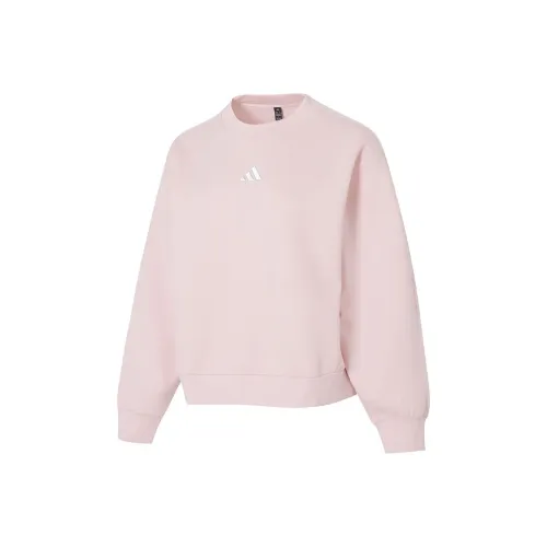 Adidas Розовый Женский Свитшот