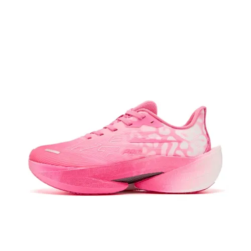 QIAODAN Feiyue PRO YOUNG Детская беговая обувь Низкий топ Розовый Школьный возраст