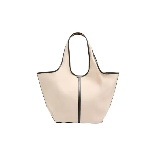 SOEUR Хлопок Тоут Сумка Сумка для покупок Сумка на плечо Женская Бежевая