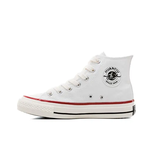 HUANQIU Износостойкий и Легкий Высокий Топ Обувь Женская Белая Красная
