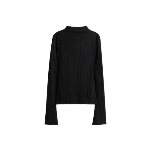 H M Черные Женские T-рубашки