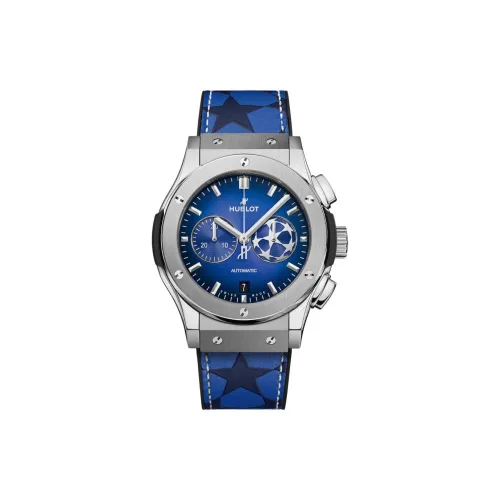 HUBLOT Автоматический Механический Механизм Мужские Классические Фьюжн Часы 42 мм Синий