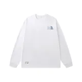 Белый (100% хлопок, длинные рукава, 240 г)