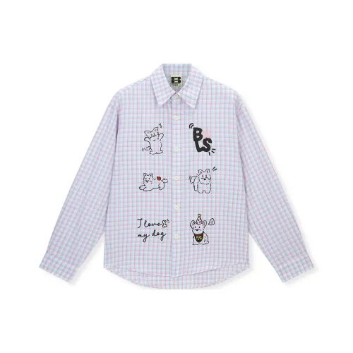 Бейсик без швов Унисекс Рубашки