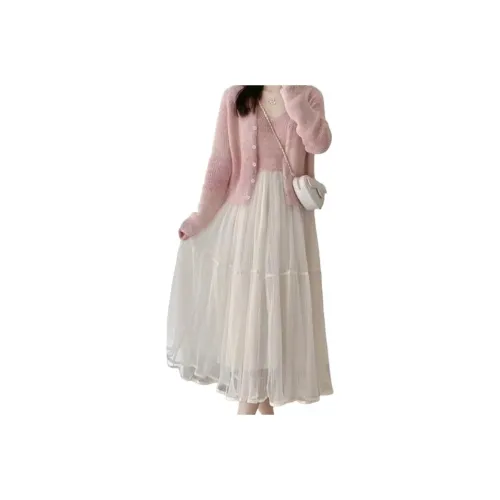 AHRTB THREE Комплект Женские Платья без Рукавов