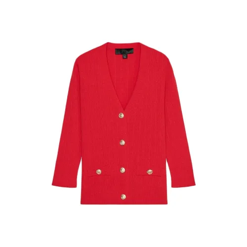 ZARA Красный Женский Трикотаж