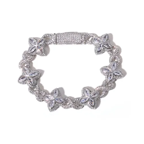 GIRATI Copper Zircon Bracelets Unisex GIRATI Медный Циркон Браслеты Унисекс