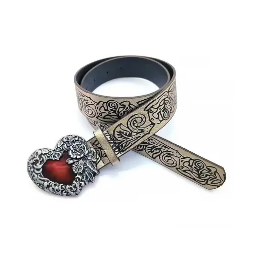 JKEM ПУ (полиуретан) Сплав Кожаные ремни Унисекс 4CM