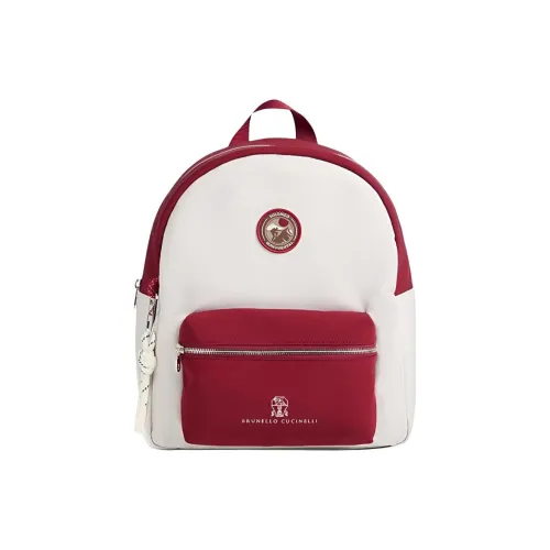 BRUNELLO CUCINELLI Ткань Рюкзак Средний Унисекс Красный