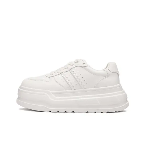 AGSDON Низкие кроссовки для скейтбординга 6 см Женские