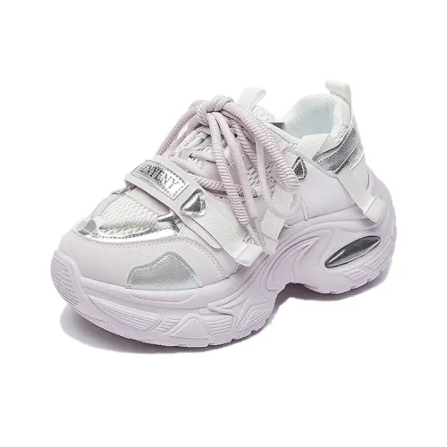 TELENT Низкий топ Petite Увеличение высоты Кроссовки с толстой подошвой Женские