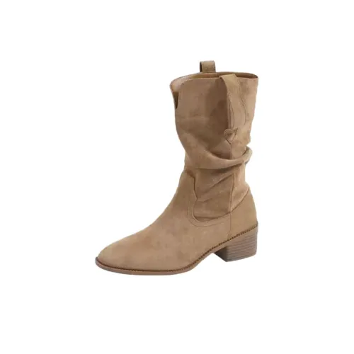 Wuji 24cm Maillard Style Martin Boots Women's