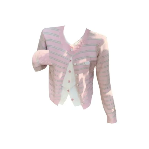 ABCMININ Розовый Унисекс Трикотаж