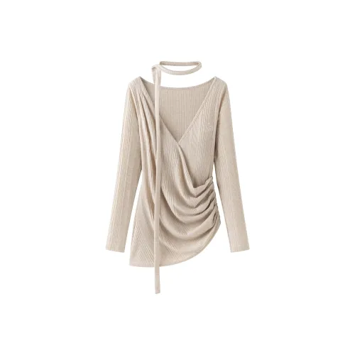 1ESS LA MODE Овсяный Женский Трикотаж