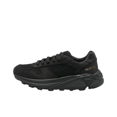 COMMON PROJECTS Низкий топ Повседневная обувь Женская Черная