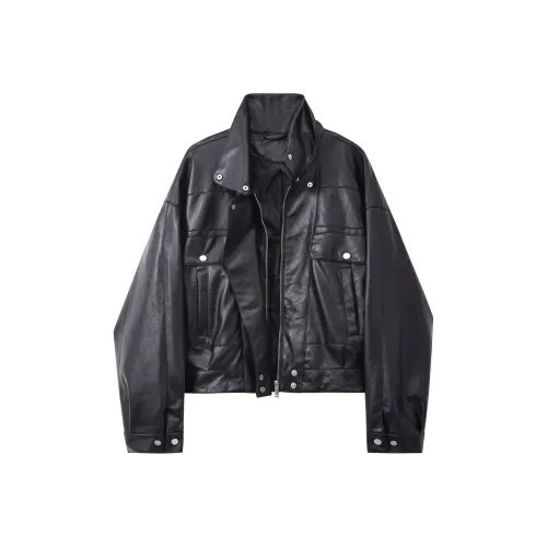 Endless Abyss Кожа Куртка Унисекс