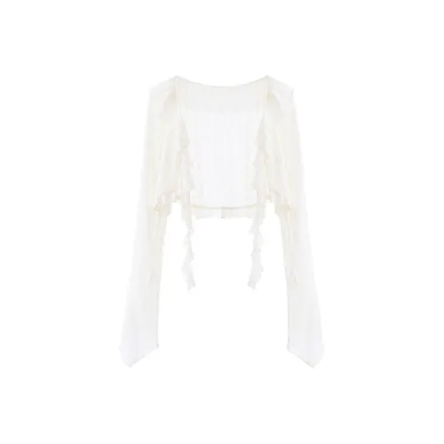 Blovelan Лаймовый Желтый Женский Трикотаж