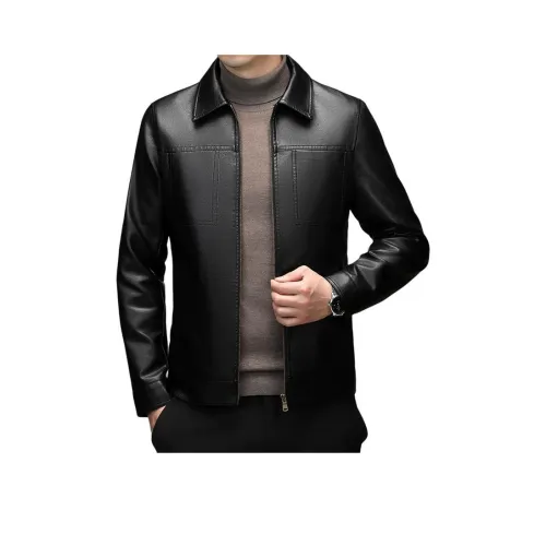 PIERRE CARDIN Кожа Куртка Мужская