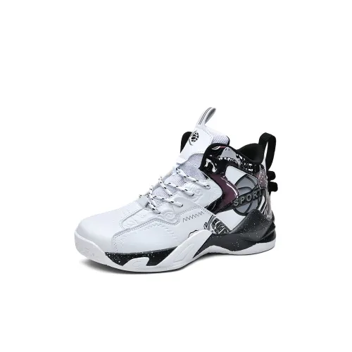 MUSHILANDI Амортизаторы Slip-resistant High Top Детские Баскетбольные Кроссовки для Малышей