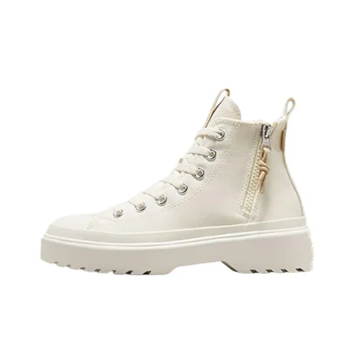 Converse Chuck Taylor All Star Износостойкие Высокие Кеды для Детей Белые Подростковые