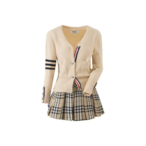 WOVLAS Женские Комплекты с юбкой