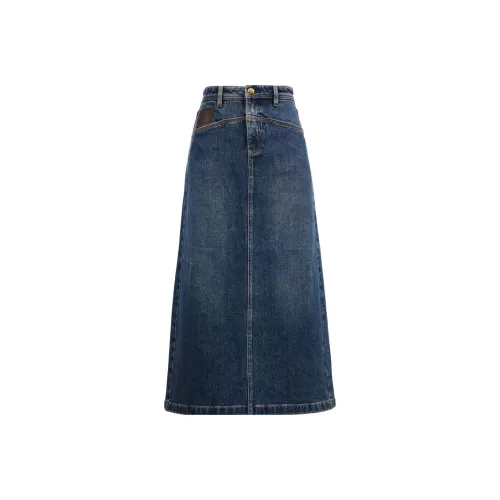 ONLY Женские Джинсовые Длинные Юбки