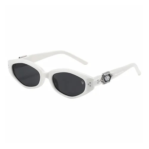 Maserati TR Memorial Plastic Metal Cat Eye Sunglasses Unisex Мазерати TR Memorial Пластик Металл Кошачий глаз Солнцезащитные очки Унисекс