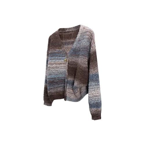 TOUCH Трикотаж Женский Синий Серый Многоцветные Полосы